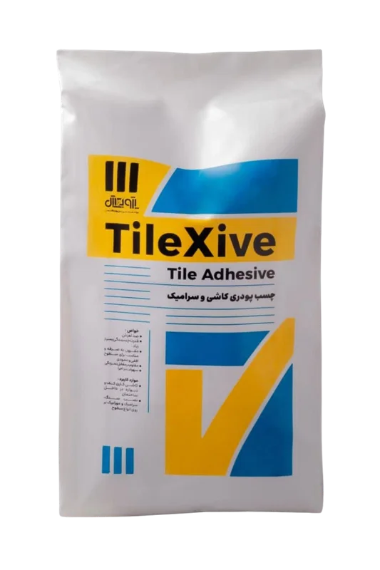 چسب پودری 25 کیلویی پژوهش tile adhesive